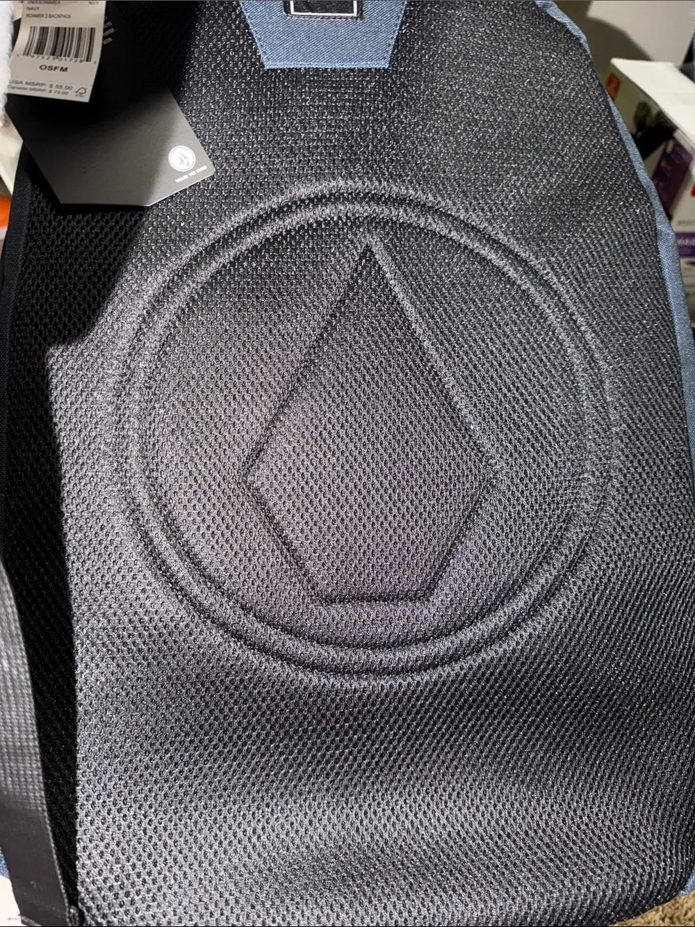 Volcom Men's Dark Blue day trip Backpack